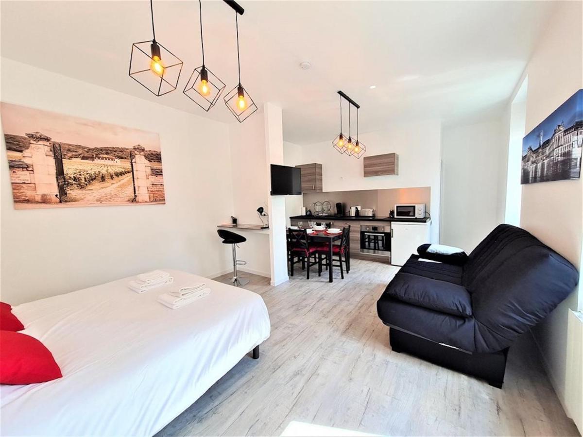 Appartement Le Gastro, près de la Cité de la Gastronomie à Dijon Extérieur photo